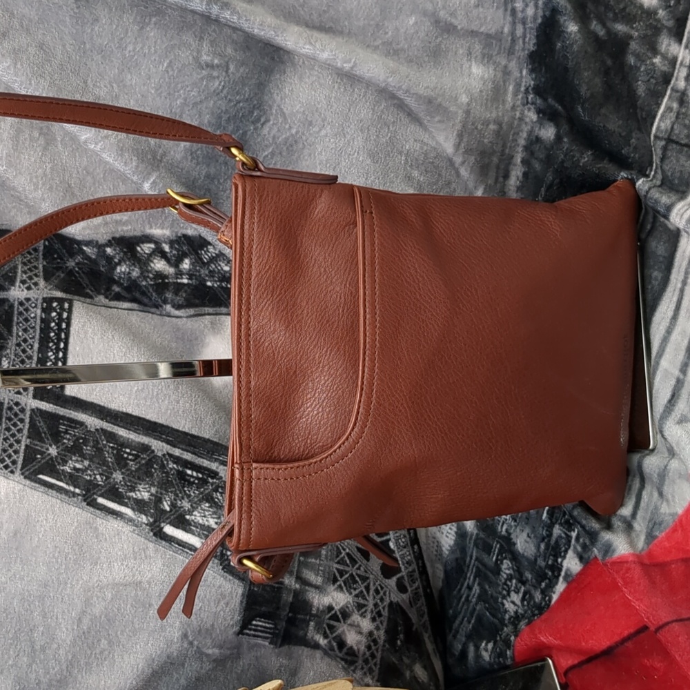 Margo leather crossbody - Picture 1 of 10